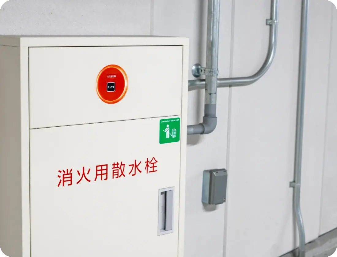 消防用散水栓の画像